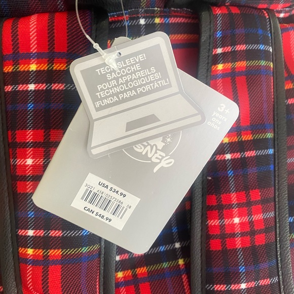 Disney Cruella Da Vil Plaid Bookbag main image 4